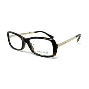 New Womens GIORGIO ARMANI RxAble Eyeglasses AR7011-F 5026 Havana Brown Gold 53mm
